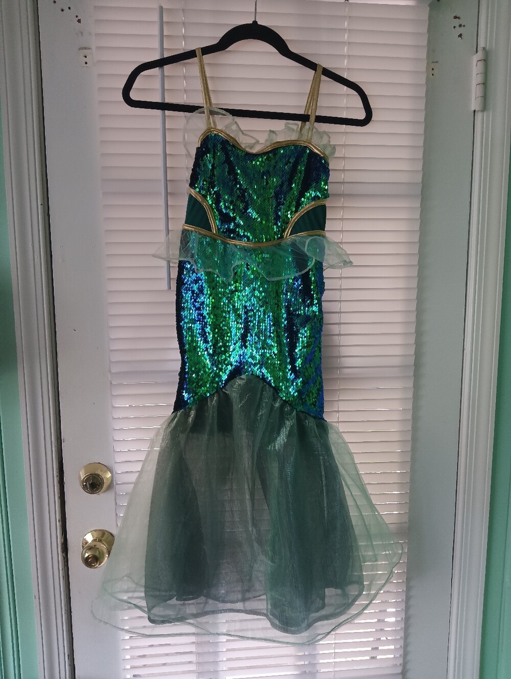 Girls Mermaid Halloween Costume Dress up